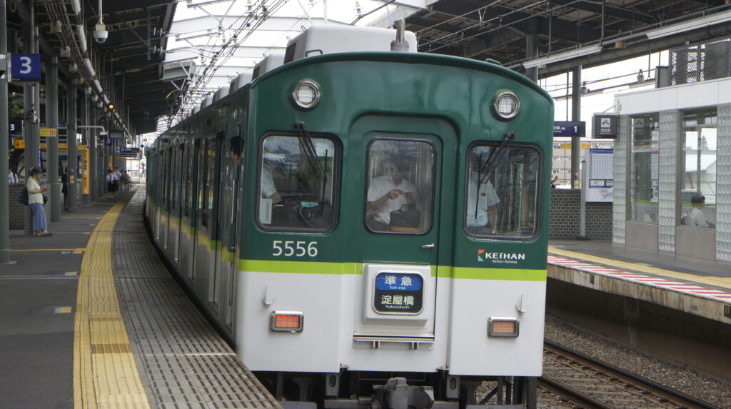 京阪5000系　準急　出町柳－中書島（2012.08.18）